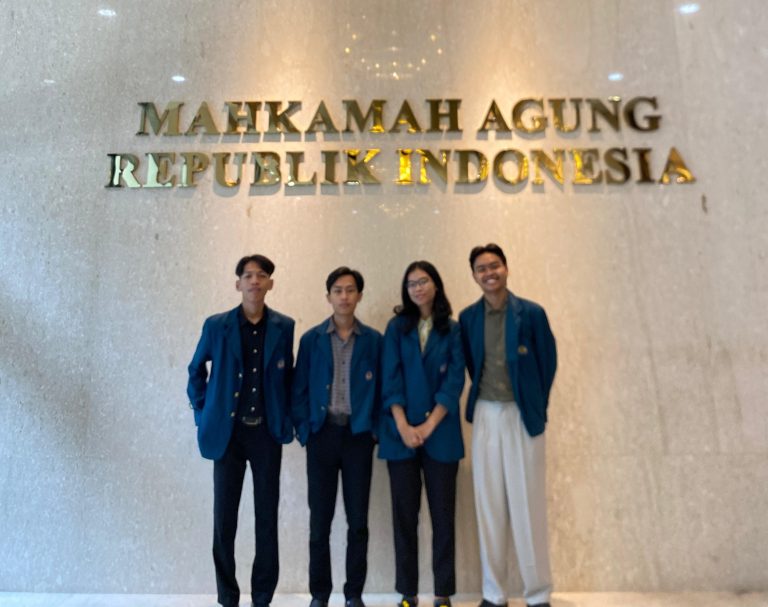 Empat Mahasiswa FH Unila Raih Kesempatan Berharga Magang di Mahkamah Agung RI