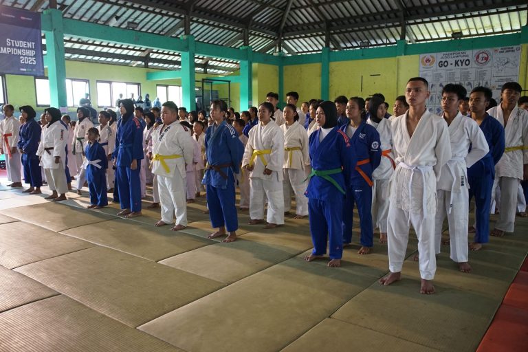 Kejuaraan Judo JNK Cup 2025 Resmi Dibuka, Lampung Siap Cetak Atlet Muda Berprestasi