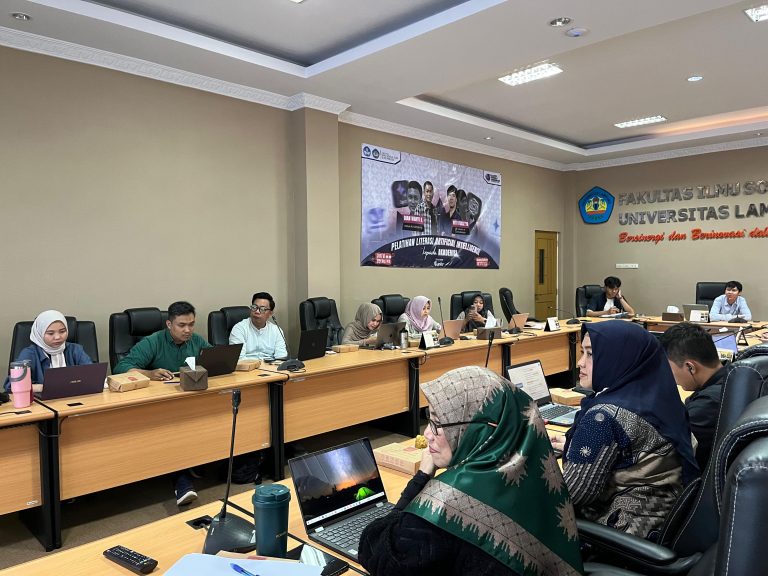 FISIP Selenggarakan Pelatihan Literasi AI pada Akademisi