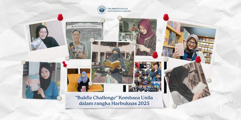Bukfie Challenge: Aksi Literasi Mahasiswa Unila Peringati Hari Buku Nasional