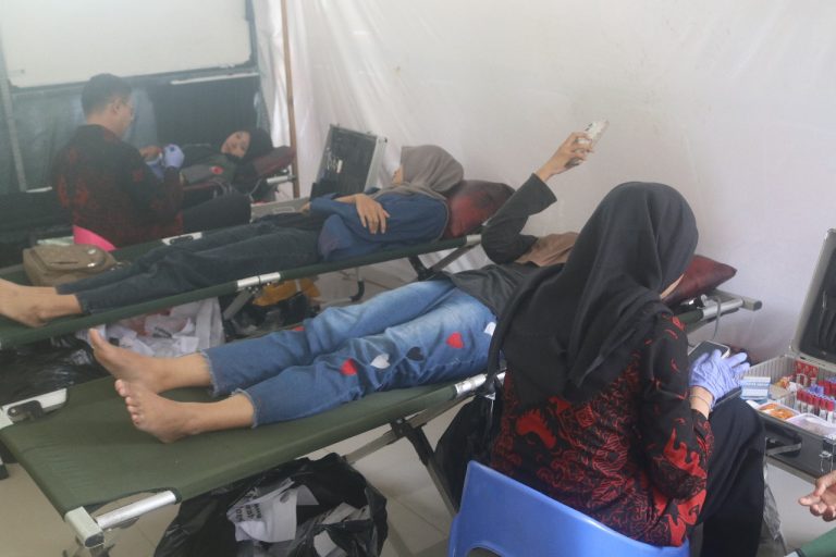 UKM Penelitian Unila Satukan Aksi Lewat Kegiatan Donor Darah
