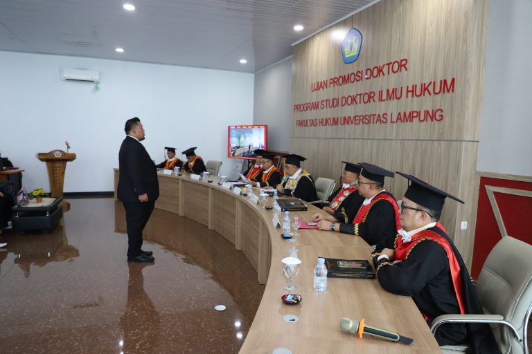 Promosi Doktor Irhammudin Angkat Isu Keadilan Formulasi Pidana Denda