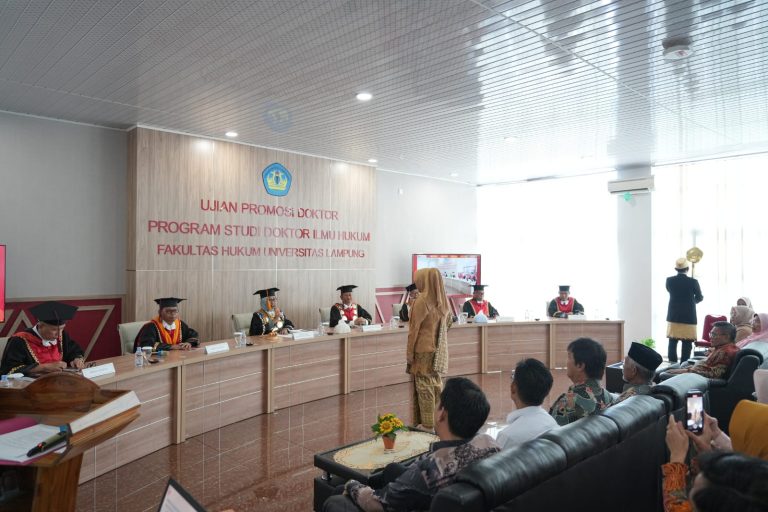 FH Gelar Sidang Terbuka Promosi Doktor ke-33 Ilmu Hukum