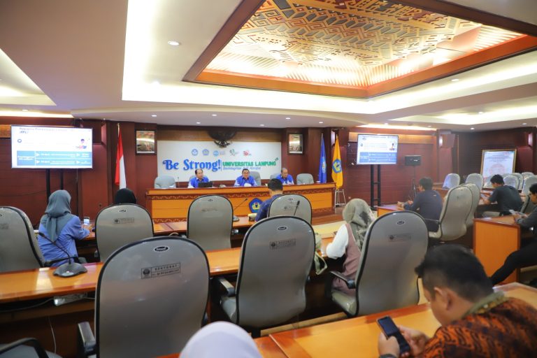 Unila Gelar Sosialisasi Penerimaan Mahasiswa S-2 Jalur RPL dan S-1 Simanila Batch Dua