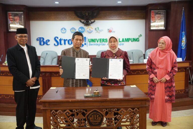 Unila dan PTM Lampung Teken MoU Penguatan Tridarma