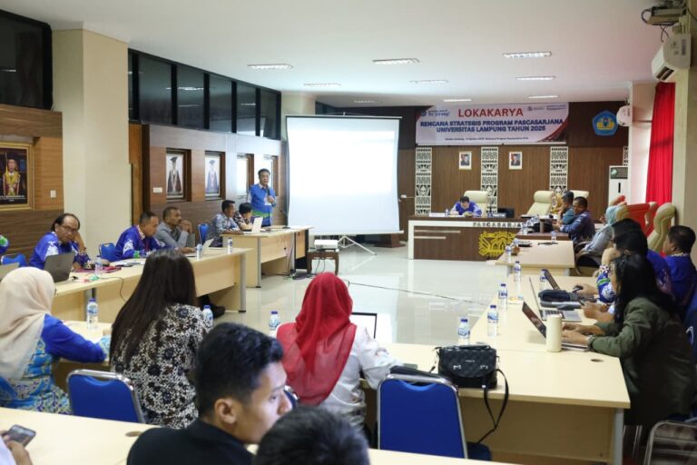 Pascasarjana Matangkan Renstra 2025–2029 Menuju Universitas Berkelas Dunia