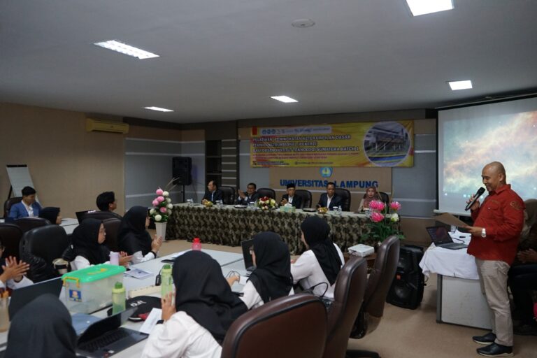 Unila Gelar Pelatihan Pekerti Batch Satu bagi Dosen Itera