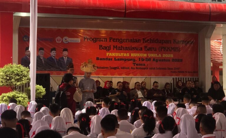 730 Maba Ikuti PKKMB FH Unila Bertema Inklusif dan Berdampak