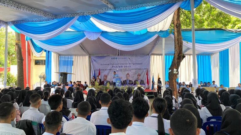 FMIPA Sambut 784 Maba dalam PKKMB 2025