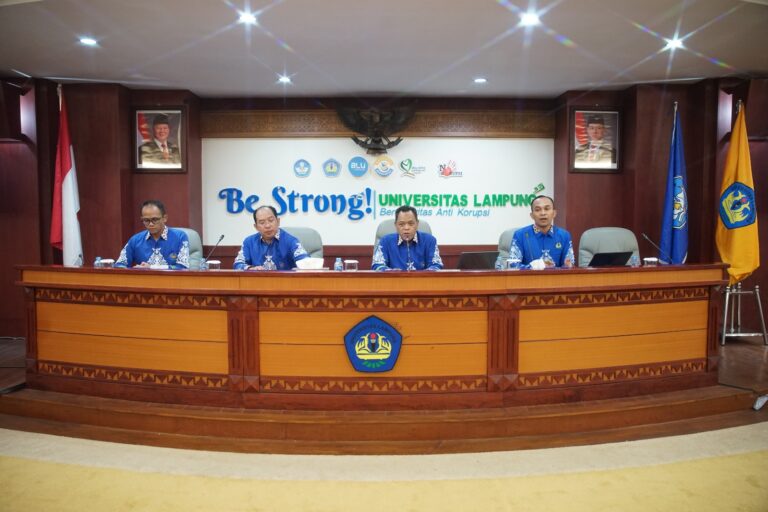 Unila Gelar Koordinasi Pendampingan Akreditasi 2025