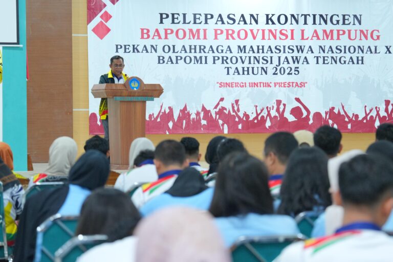 Mahasiswa Lampung Siap Berlaga di POMNas XIX 2025, Unila Kirim Kontingen Terbanyak