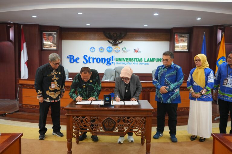 Unila – Pemkab Tuba MoU Peningkatan SDM dan Pembangunan Daerah