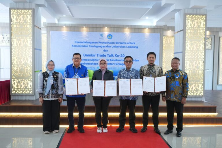 Unila dan Kemendag Perkuat Literasi Ekspor, Angkat Daya Saing UMKM Lampung