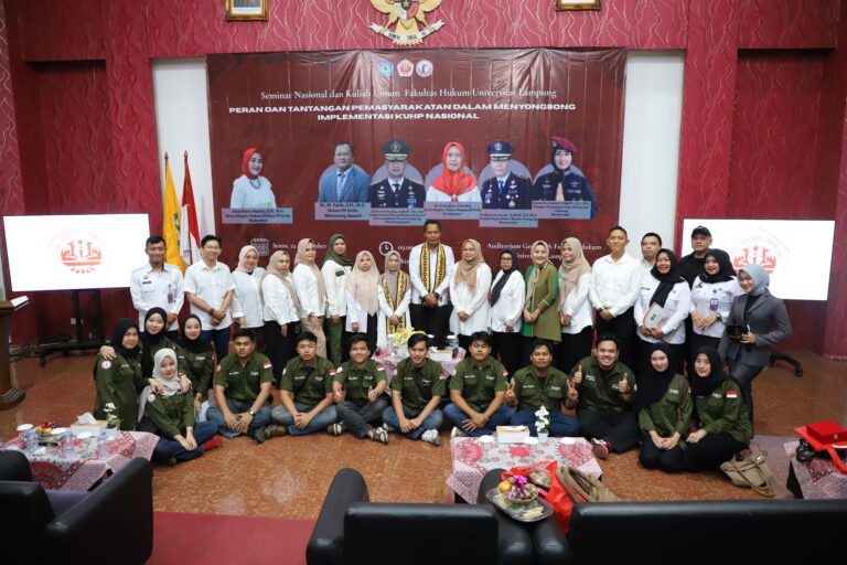 Semnas FH Bahas Peran dan Tantangan Pemasyarakatan dalam Menyongsong Implementasi KUHP Nasional