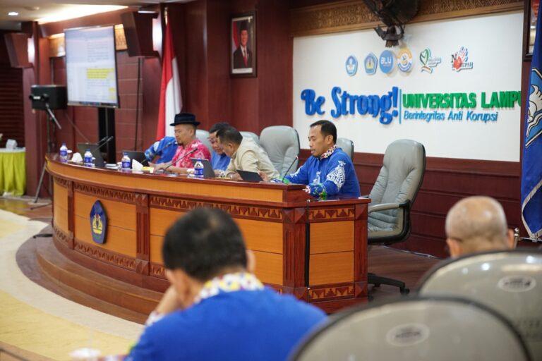 Unila Gelar Rakor Implementasi Permendiktisaintek 39 Tahun 2025