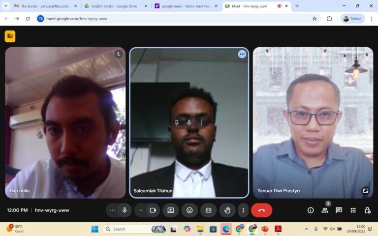 Prodi Magister Pendidikan Bahasa Inggris FKIP Jajaki Kolaborasi dengan Debre Berhan University Ethiopia