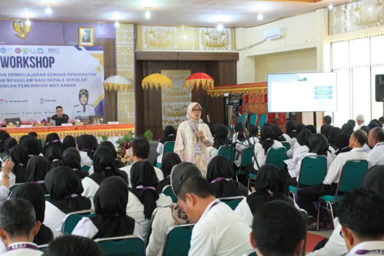 FKIP dan Way Kanan Gelar Workshop Pembelajaran Mendalam bagi Kepsek