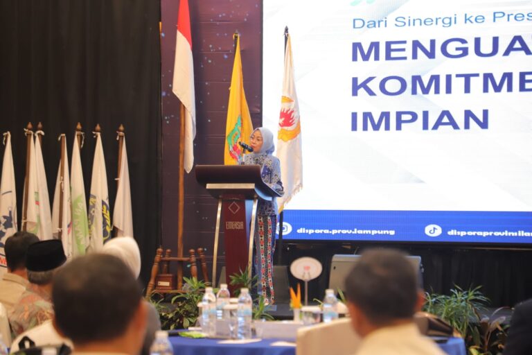 Unila Bersama KONI Lampung Jalin Kesepahaman Dukung Olah Raga Lampung