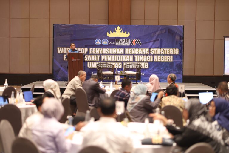 Unila Mantapkan RSPTN Jadi Sentra Pendidikan Kesehatan Lampung