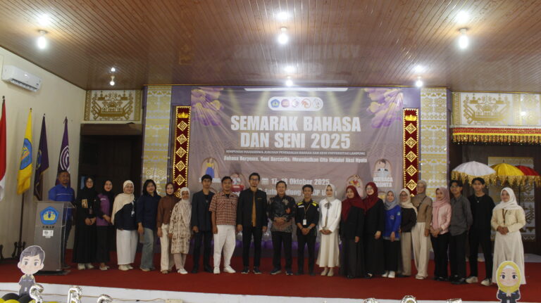HMJPBS FKIP Unila Hidupkan Semangat Berkarya lewat Semarak Bahasa dan Seni  2025