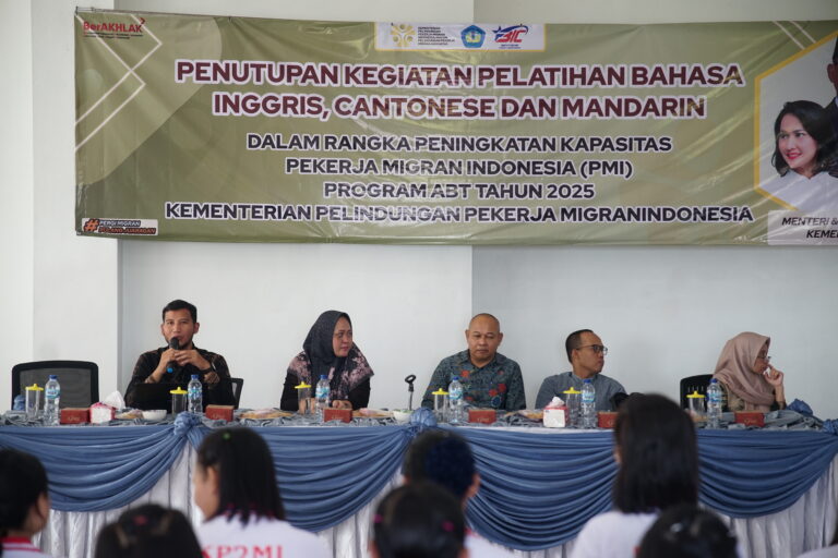 Unila Tutup Pelatihan Bahasa Asing untuk Pekerja Migran