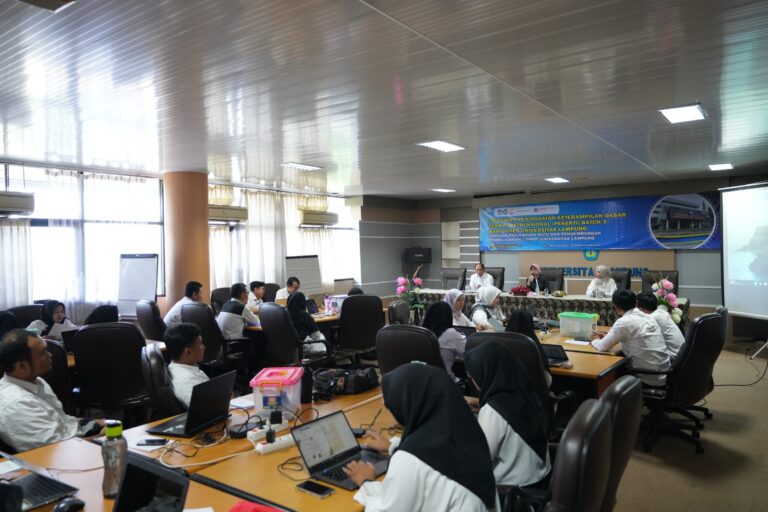 Unila Gelar Pelatihan Pekerti