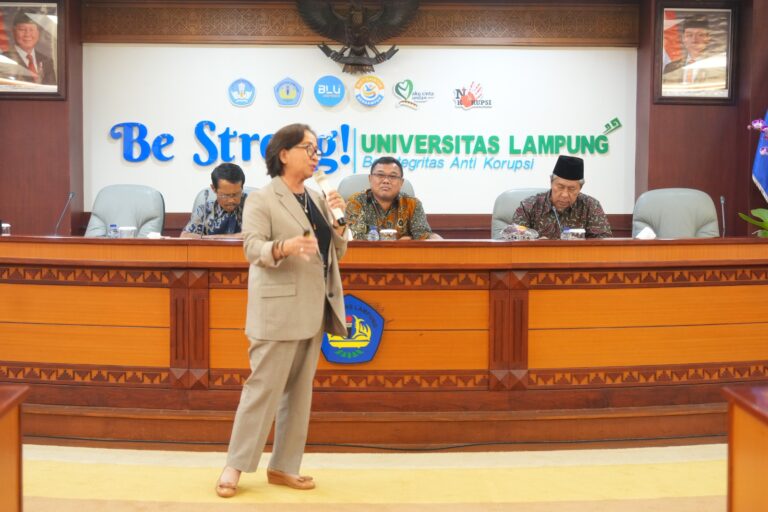 Unila Gelar Sharing Pengalaman Hilirisasi Invensi dan Komersialisasi Inovasi