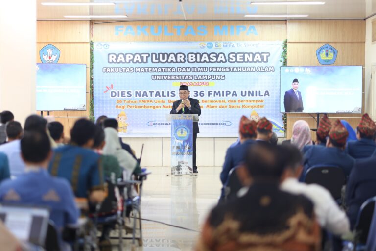 Dies Natalis ke-36 FMIPA Tegaskan Transformasi Menuju Fakultas Berkelas Dunia