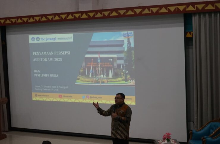 Unila Samakan Persepsi Auditor AMI Perkuat Sistem Penjaminan Mutu
