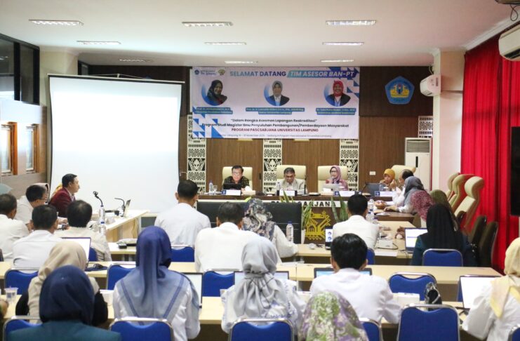 Pascasarjana Gelar Asesmen Lapangan Reakreditasi Prodi S-2 MIP3M