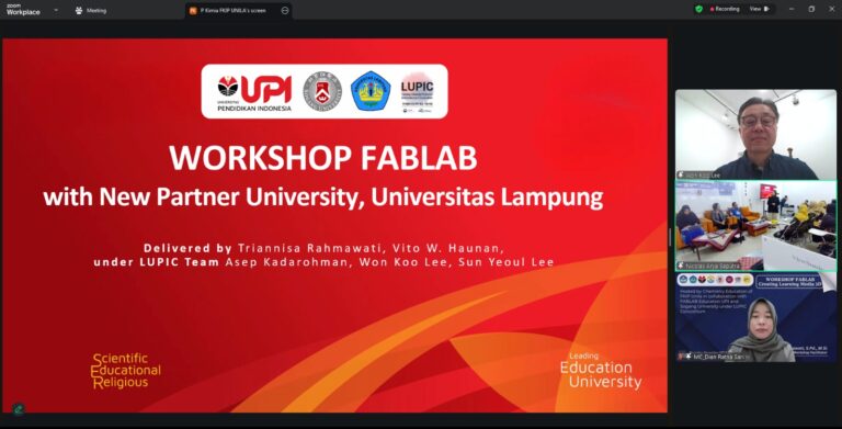 Prodi Kimia FKIP Gelar Workshop FABLAB-Based Innovation in 3D Learning Media