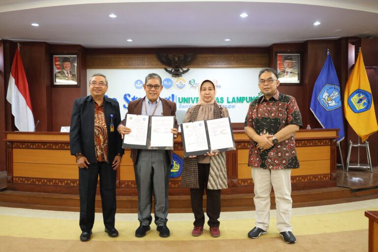 Unila dan Universitas PGRI Silampari Teken MoU Perkuat Kolaborasi Pendidikan