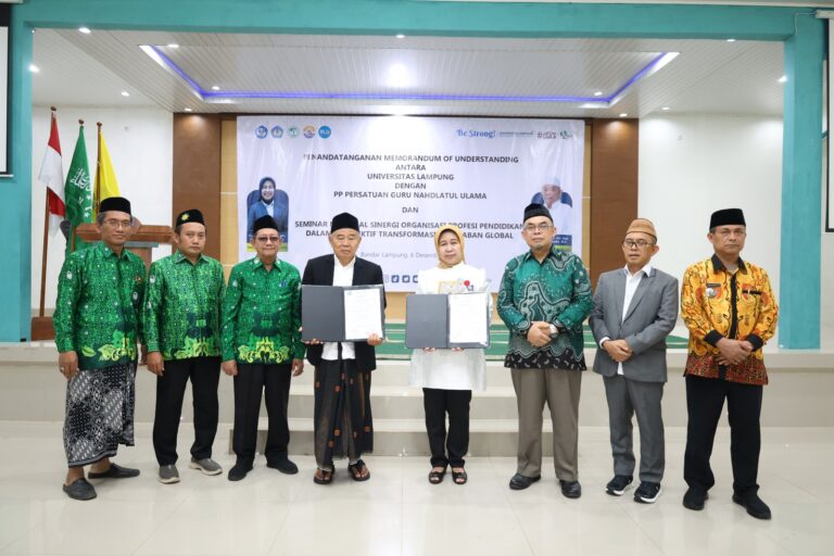 Unila dan Pergunu Teken MoU dan Semnas Transformasi Pendidikan