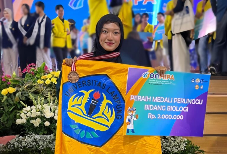 Aulia Rahma Rizkya Raih Medali Perunggu ONMIPA PT 2025