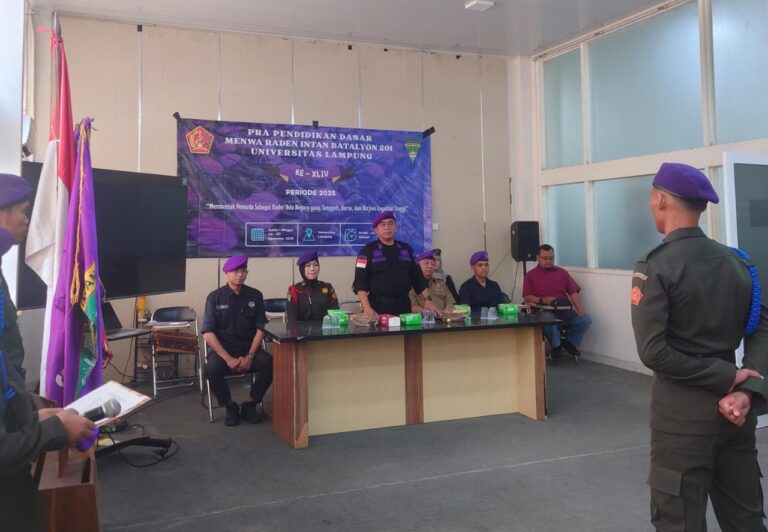 Menwa Resmi Membuka Pra-Pendidikan Dasar Militer Angkatan XLIV 2025