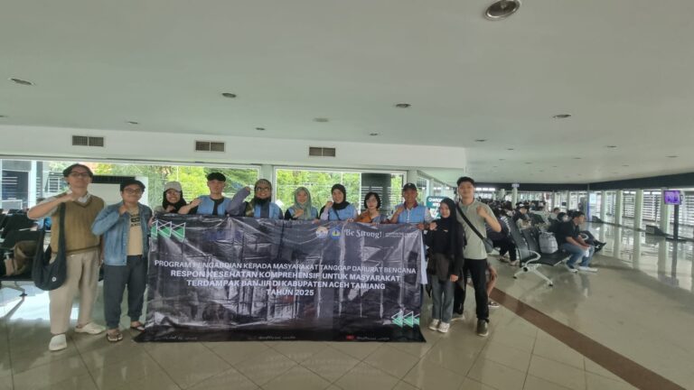 Tim Kesehatan FK Unila Bertolak Menuju Aceh Tamiang Salurkan Bantuan dan Layanan Kesehatan
