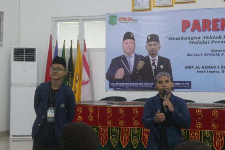 TPST Universitas Lampung Gelar “Trash Talk” di SMP Al Azhar 3 Bandar Lampung