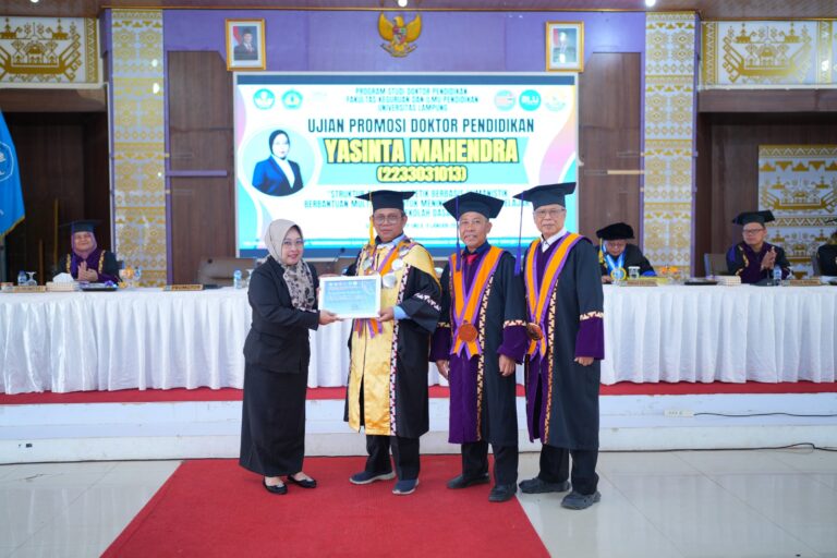 FKIP Gelar Ujian Terbuka Sidang Promosi Doktor Yasinta Mahendra