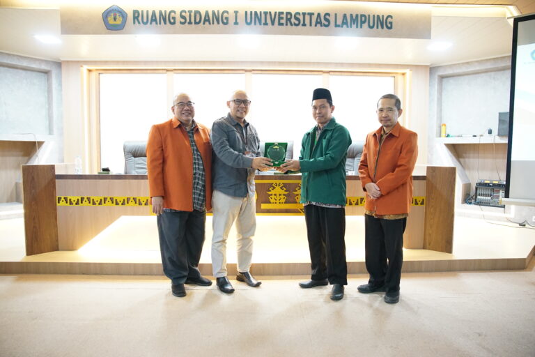 Unila Terima Kunjungan Pendidikan Ponpes Shuffah Hizbulloh dan Madrasah Al- Fatah Lampung