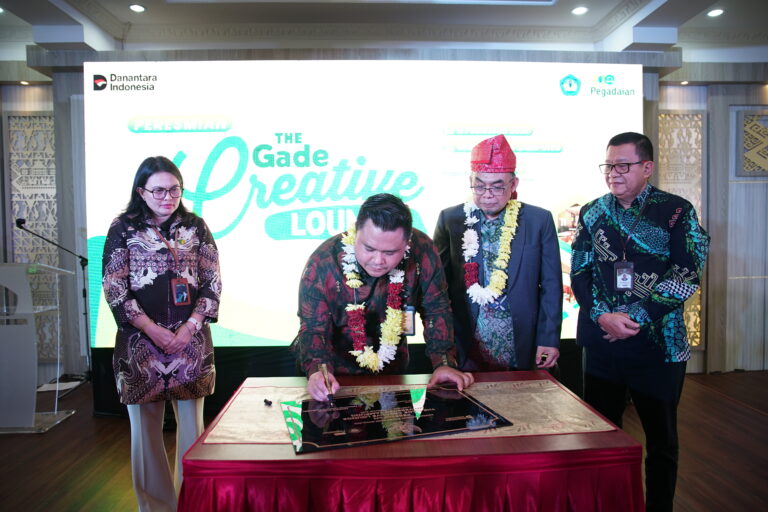 Unila Resmikan The Gade Creative Lounge dari PT Pegadaian