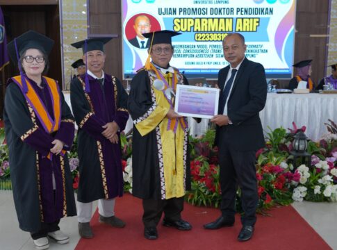 Promosi Doktor Suparman Arif Hadirkan Dirjen GTK sebagai Penguji Eksternal