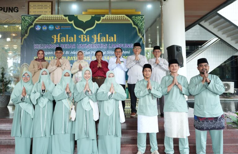 Unila Gelar Halal Bihalal 1447 H, Perkuat Sinergi Sivitas Akademika