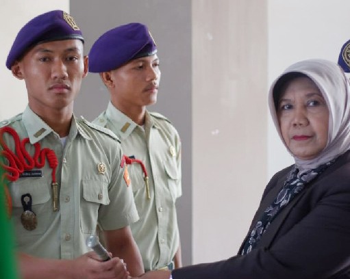 Nahkoda Baru Menwa Unila: Ridho Jurihim Siap Perkuat Karakter Bela Negara Mahasiswa