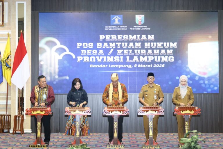 Unila Perkuat Akses Bantuan Hukum Desa Lewat Kolaborasi Posbankum