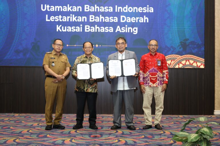 Perkuat Kedaulatan Bahasa, Unila dan Balai Bahasa Lampung Sepakati Kerja Sama Strategis