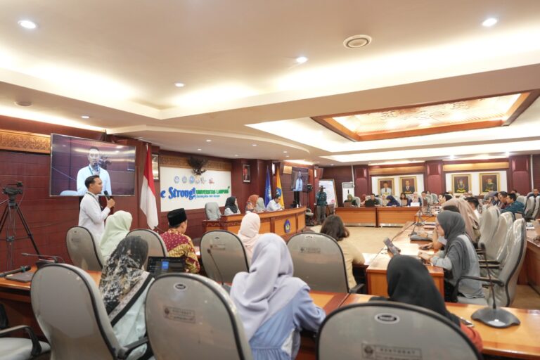 Unila Bekali 179 Dosen dan Tendik CPNS Terkait Tata Kelola Administrasi dan Disiplin ASN