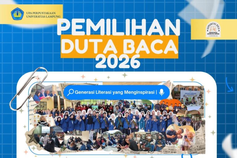 UPA Perpustakaan Buka Pendaftaran Duta Baca Tahun 2026
