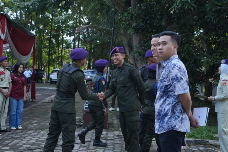 Prof. Sunyono Pimpin Upacara Pembukaan Latgab Menwa se-Lampung