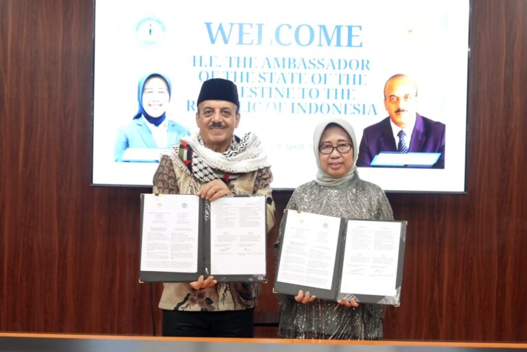 Perluasan Akses Pendidikan Global, Unila Teken MoU dengan Kedutaan Besar Palestina