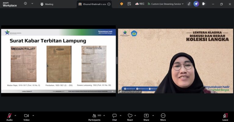 Perpusnas RI dan Unila dalam “Lentera Klasika”: Penguatan Literasi Melalui Bedah Koleksi Langka Nusantara